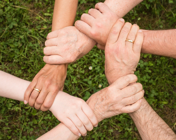 helping hands